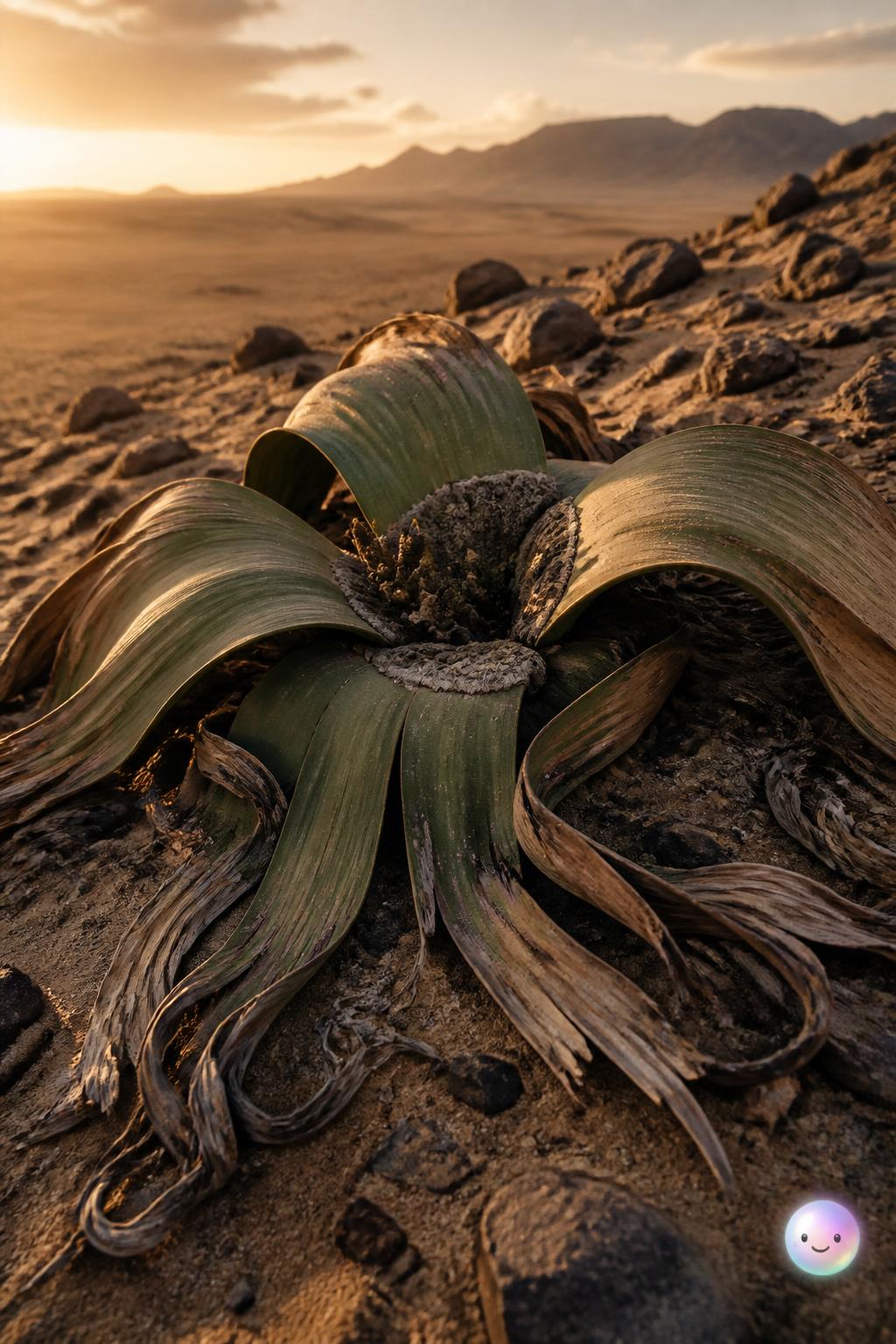 Welwitschia mirabilis of the Namib desert