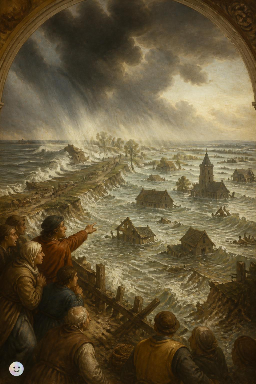 St. Elizabeth's flood and the Netherlands