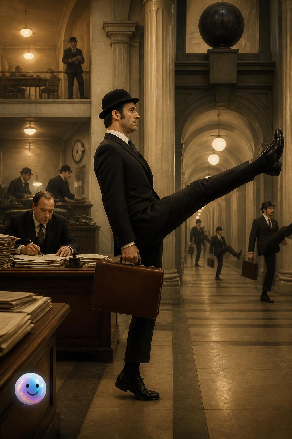 The Ministry of Silly Walks