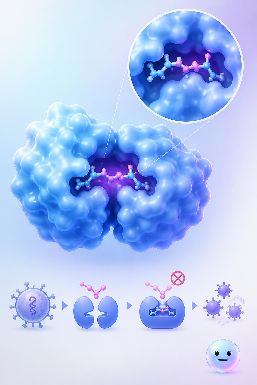 Jamming the HIV machinery