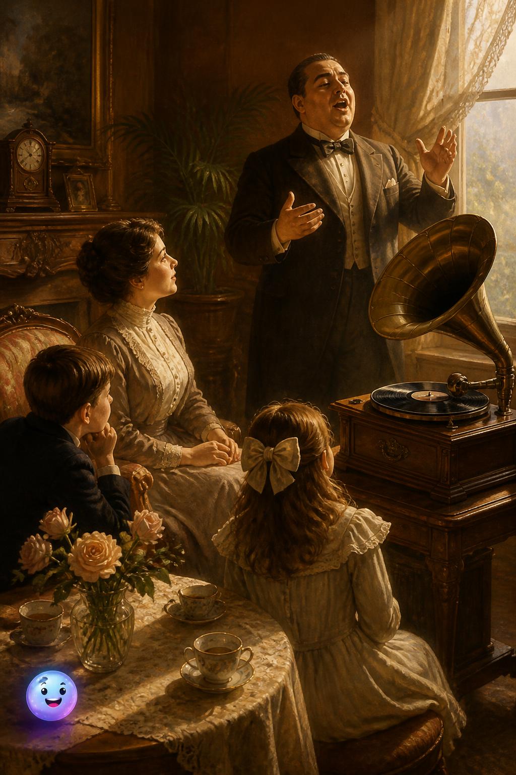 Music spinning on wax