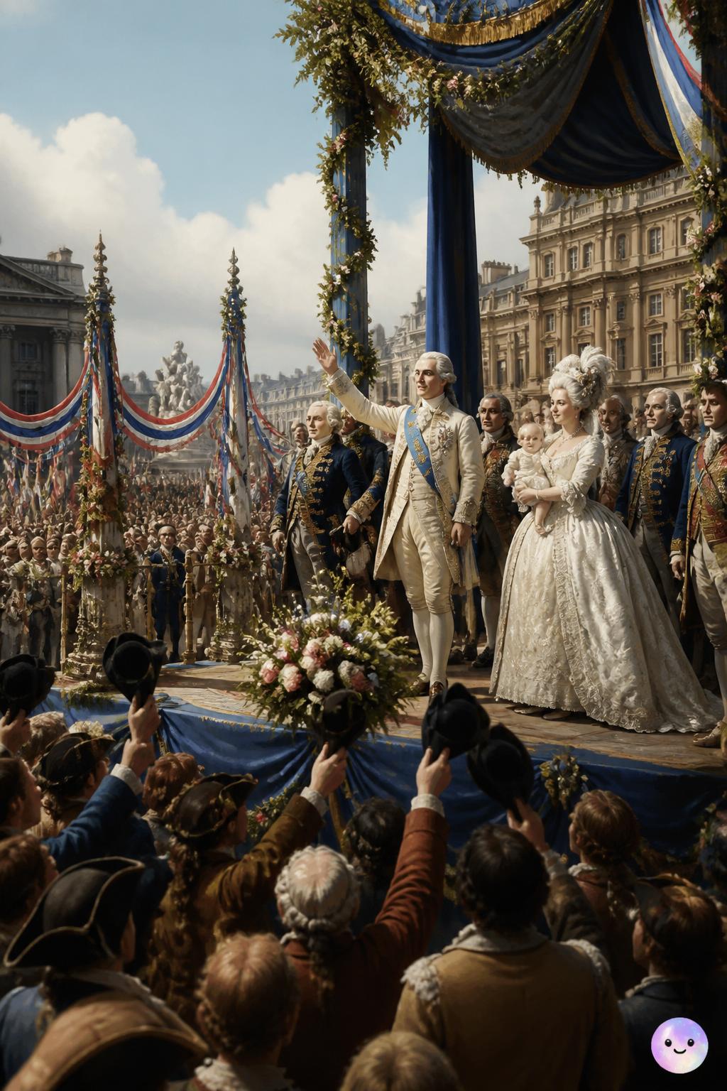 El juramento público del rey Luis XVI