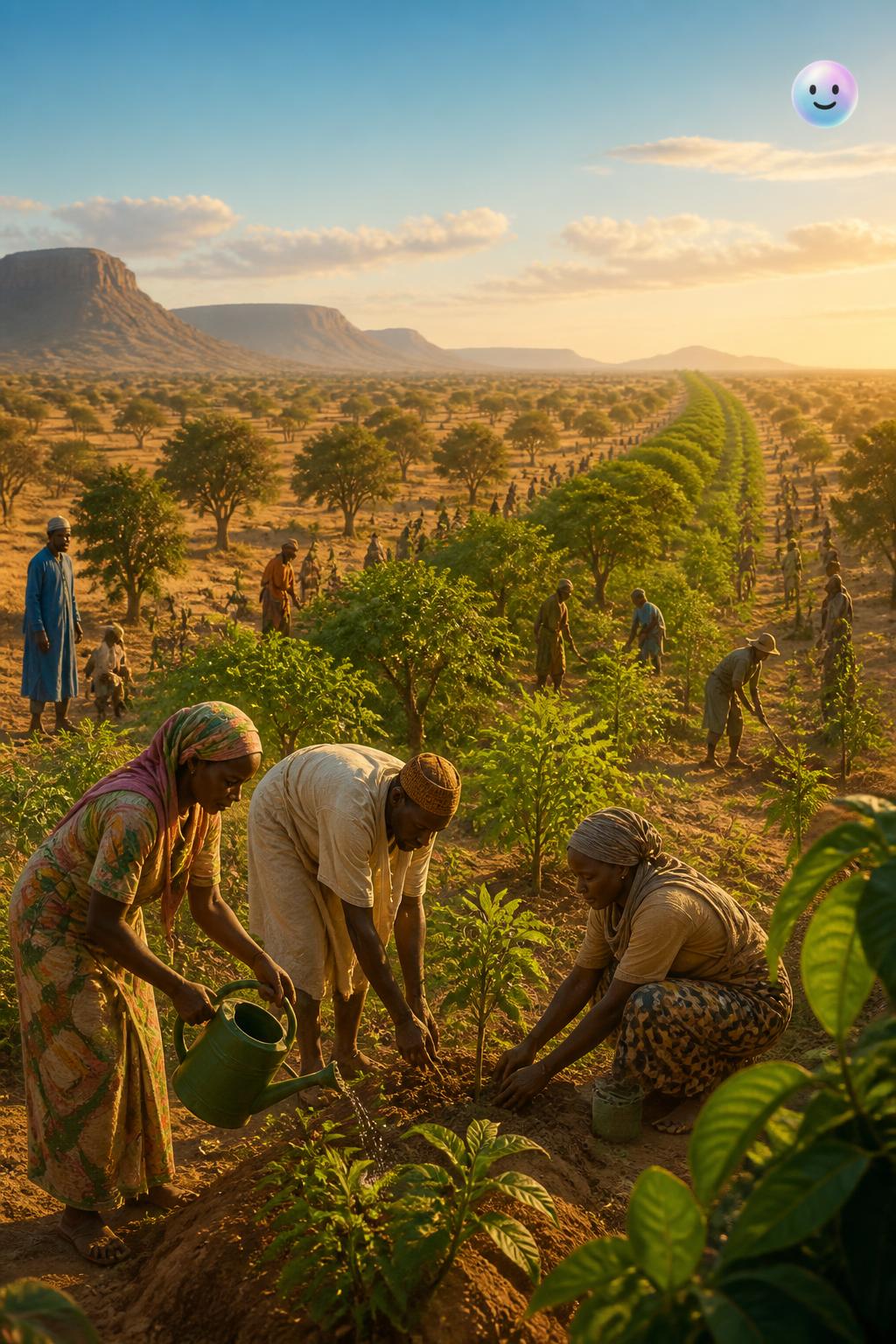 La gran muralla verde del Sahel africano