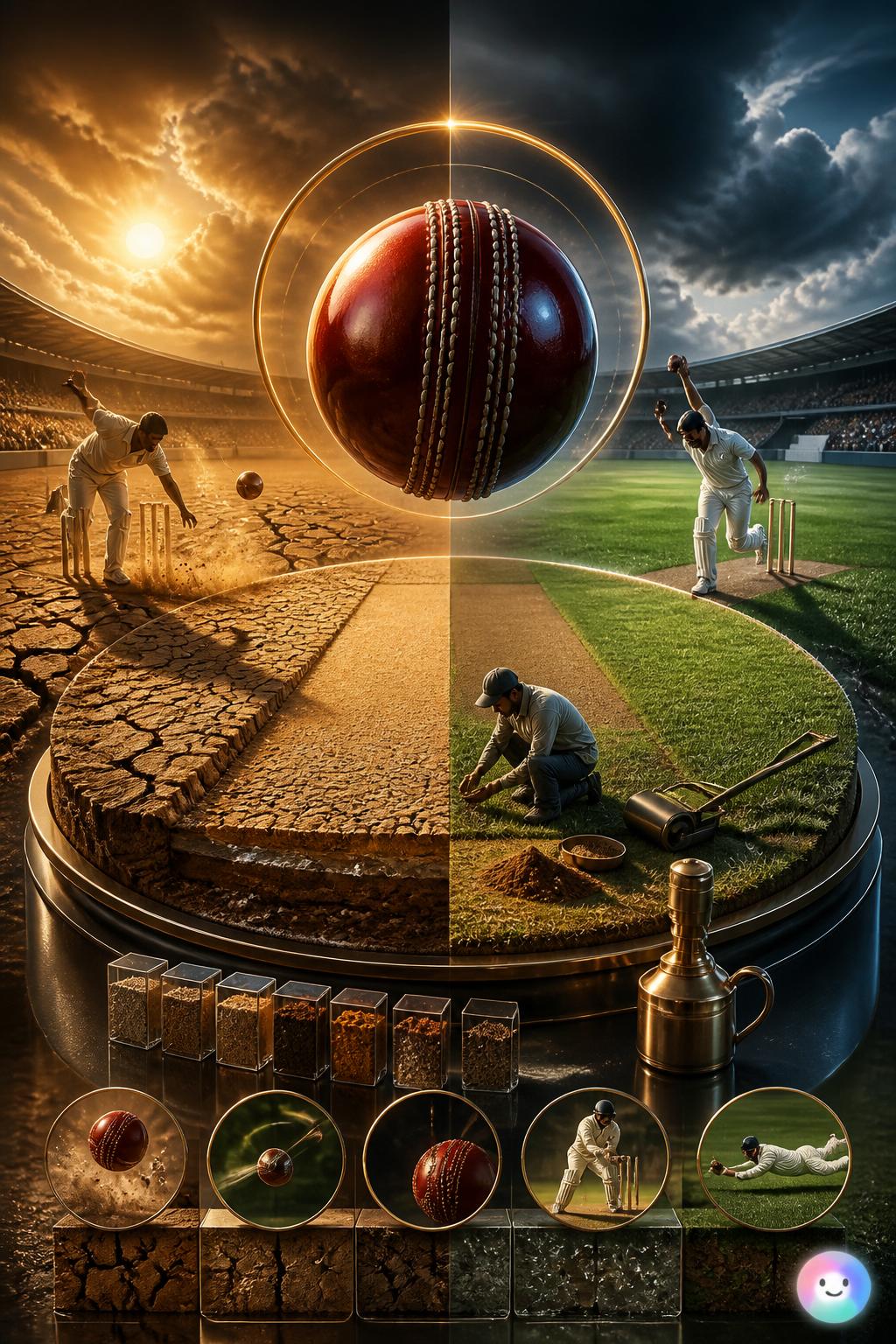 How the pitch dictates the game