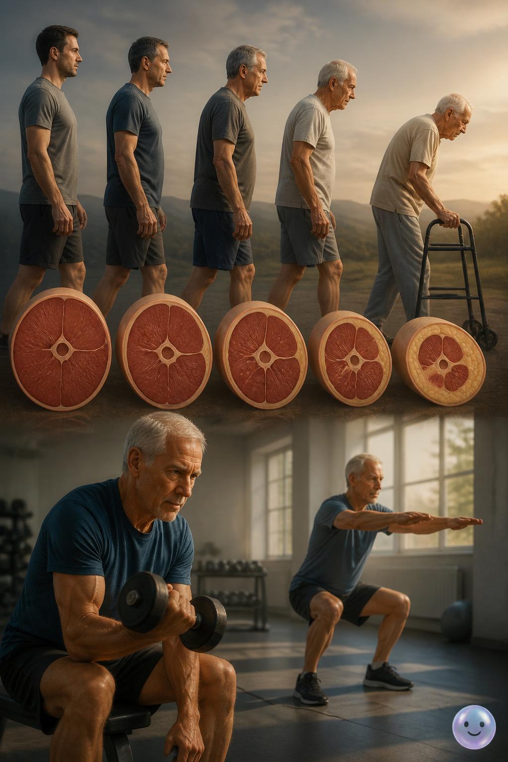 La sarcopenia y el desgaste muscular