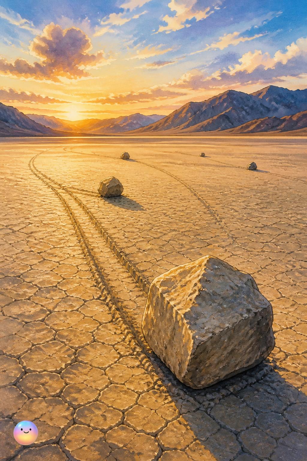 The heavy stones that walk alone