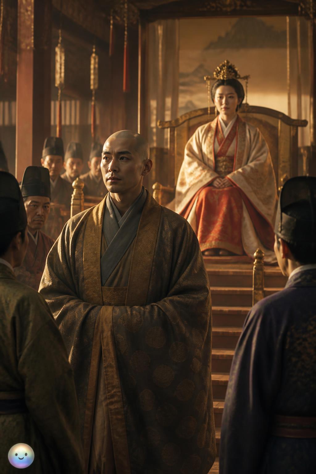 The rapid rise of an ambitious monk