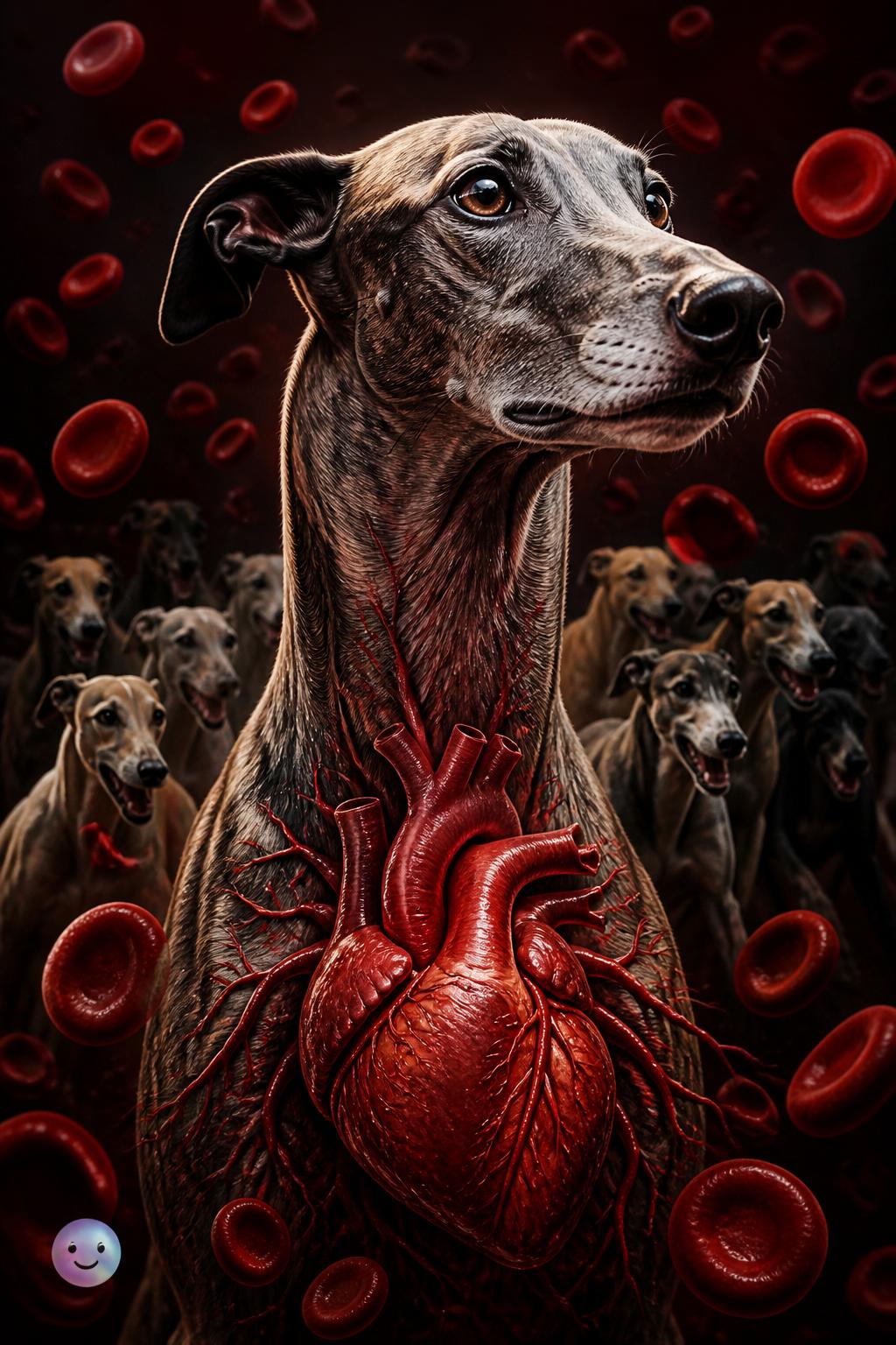 A massive heart and rich blood