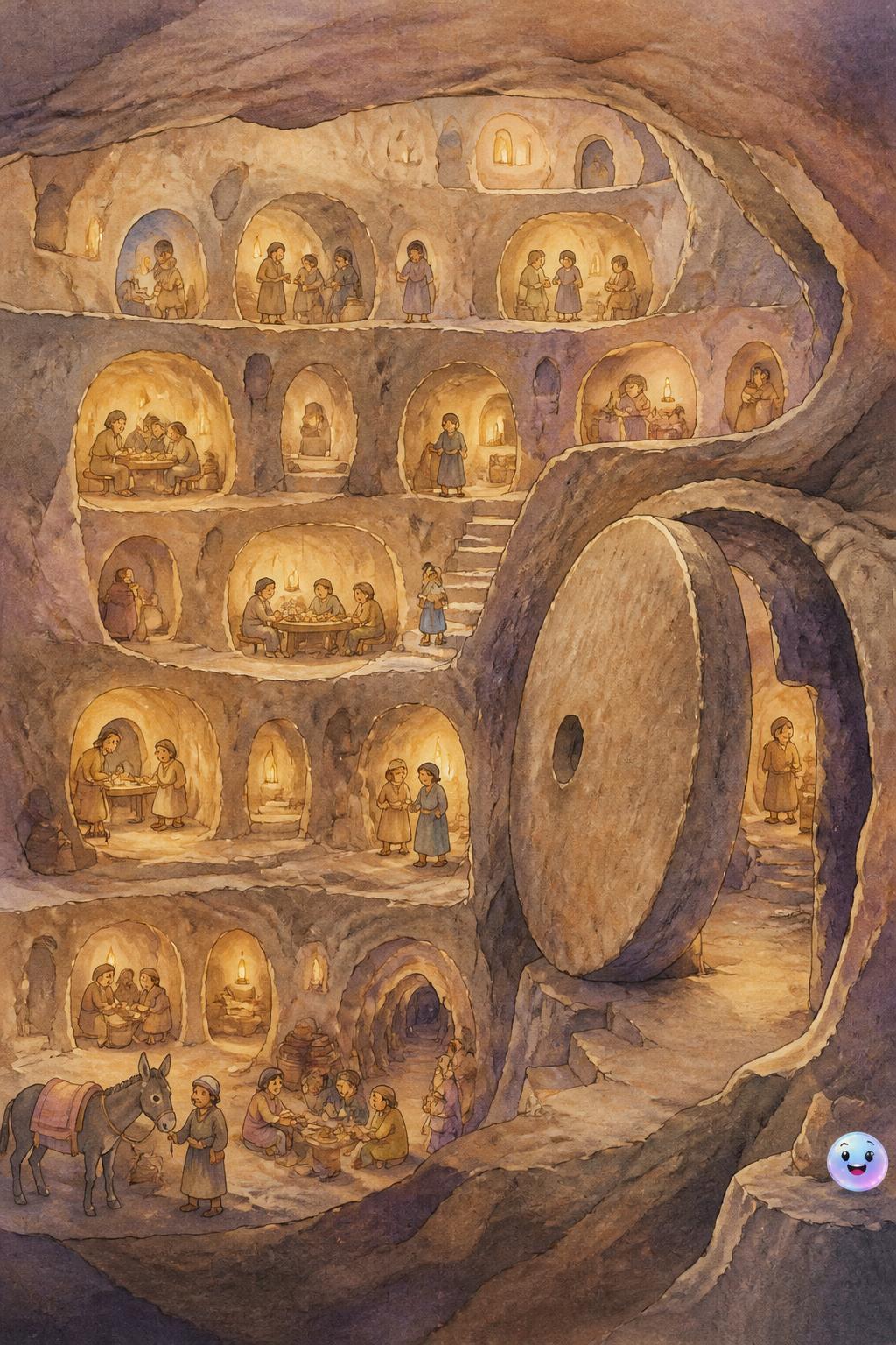 La fortezza sotterranea di Derinkuyu