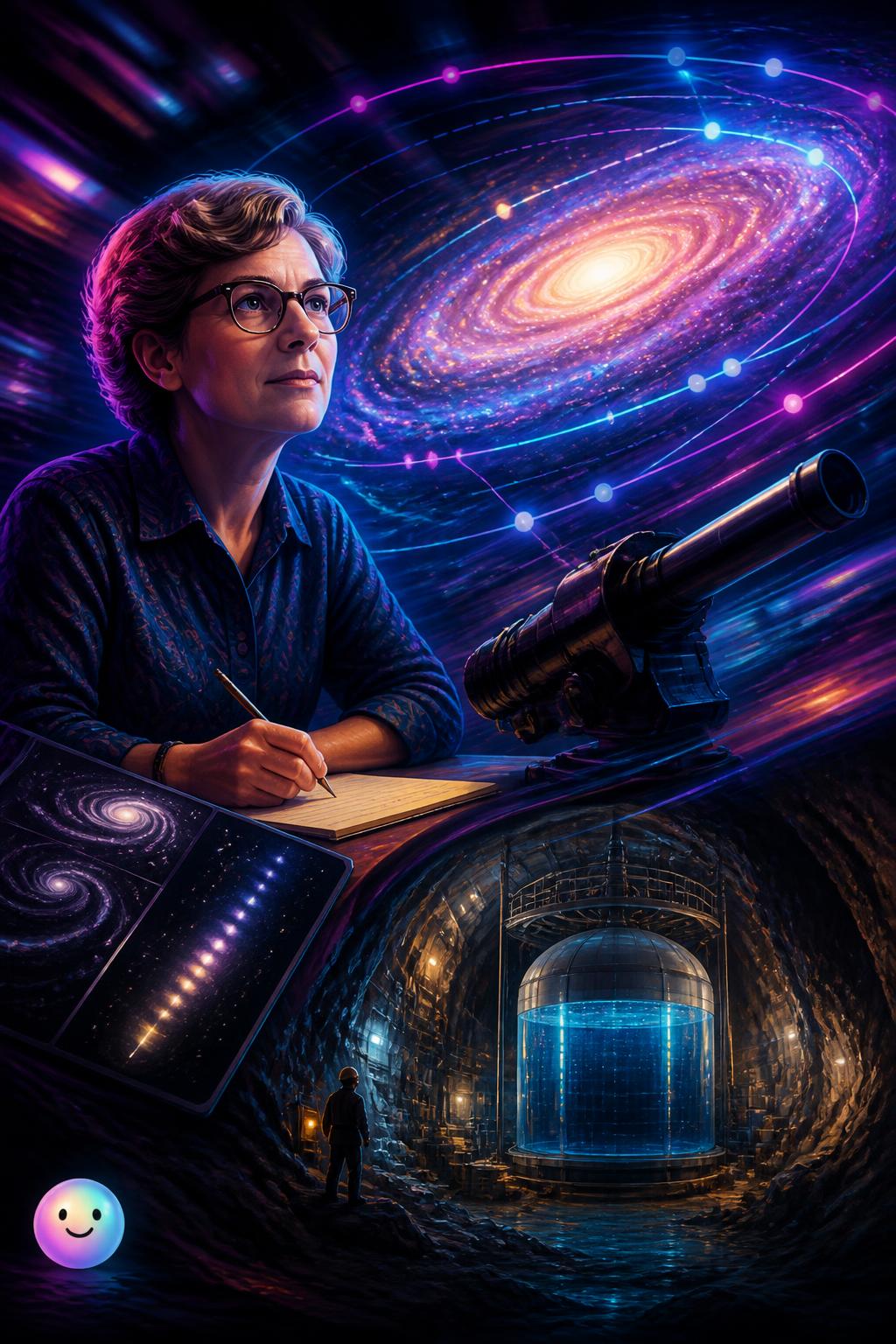 Vera Rubin and the spinning galaxies