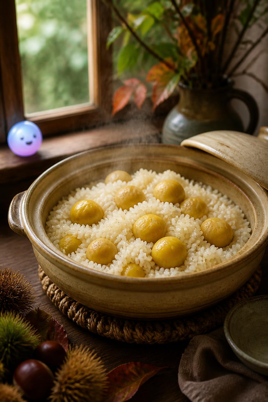 Japan's autumn aroma of kurigohan