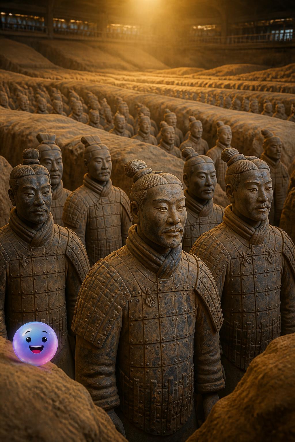 The clay army of Xi'an