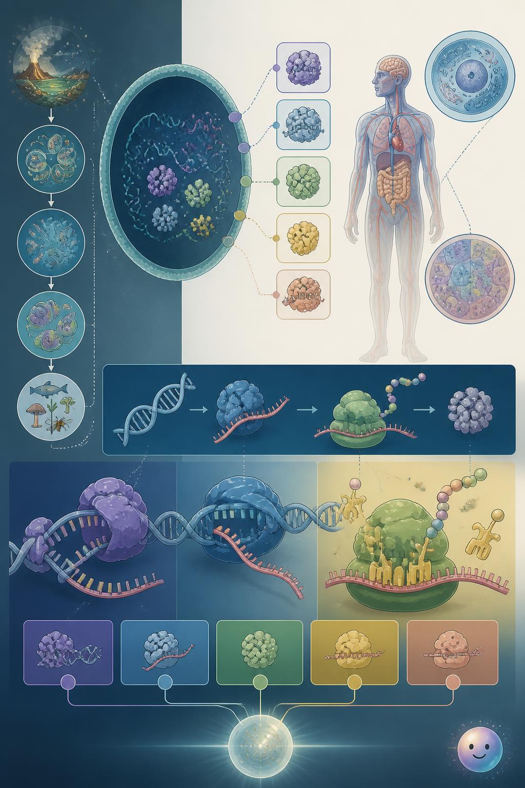 The universal handbook for copying genetic code