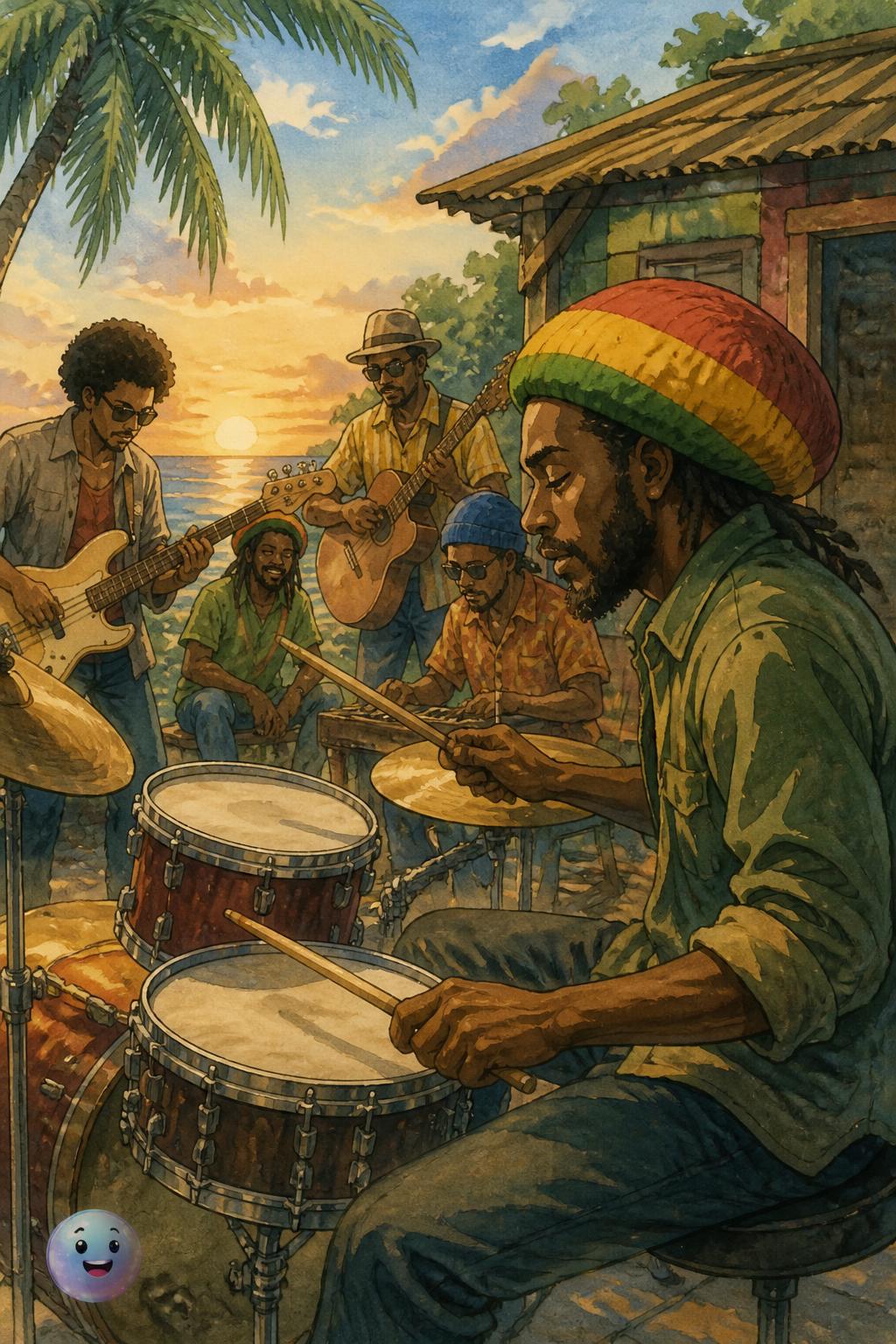 The birth of reggae and the one-drop beat