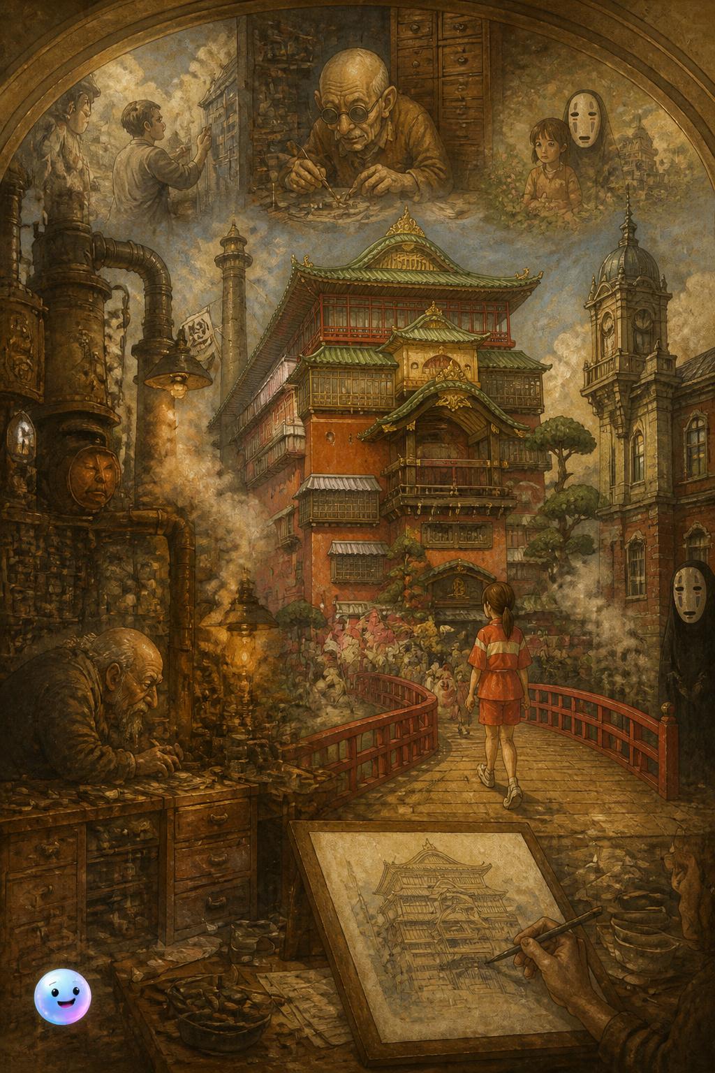 千と千尋の神隠しとたてもの園
