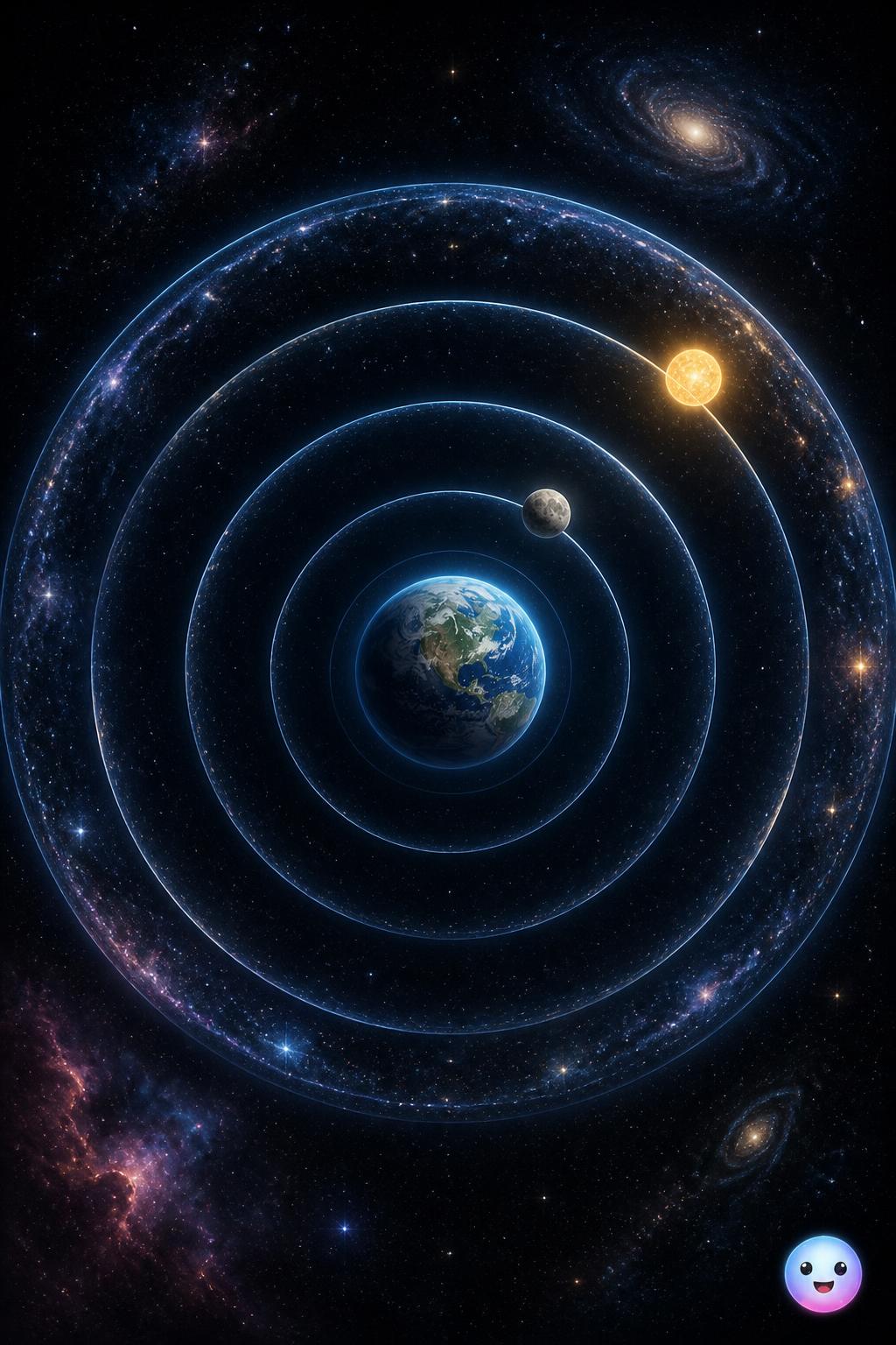 The geocentric universe of Ptolemy