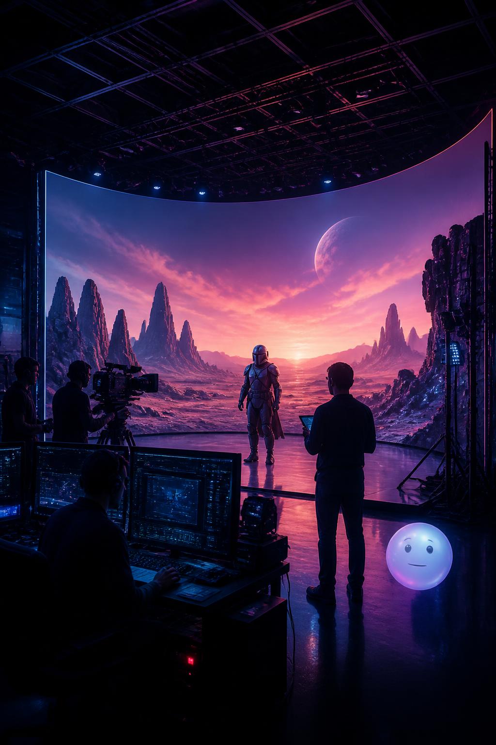 LED volumes and virtual production