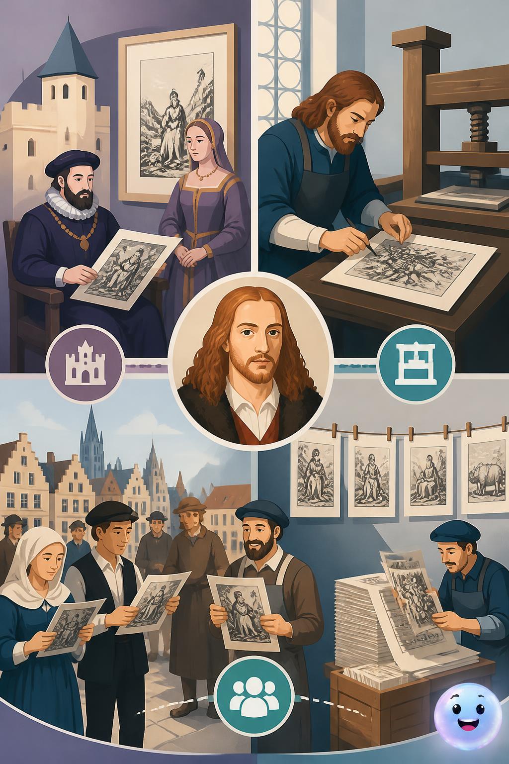 La imprenta como el internet del siglo quince