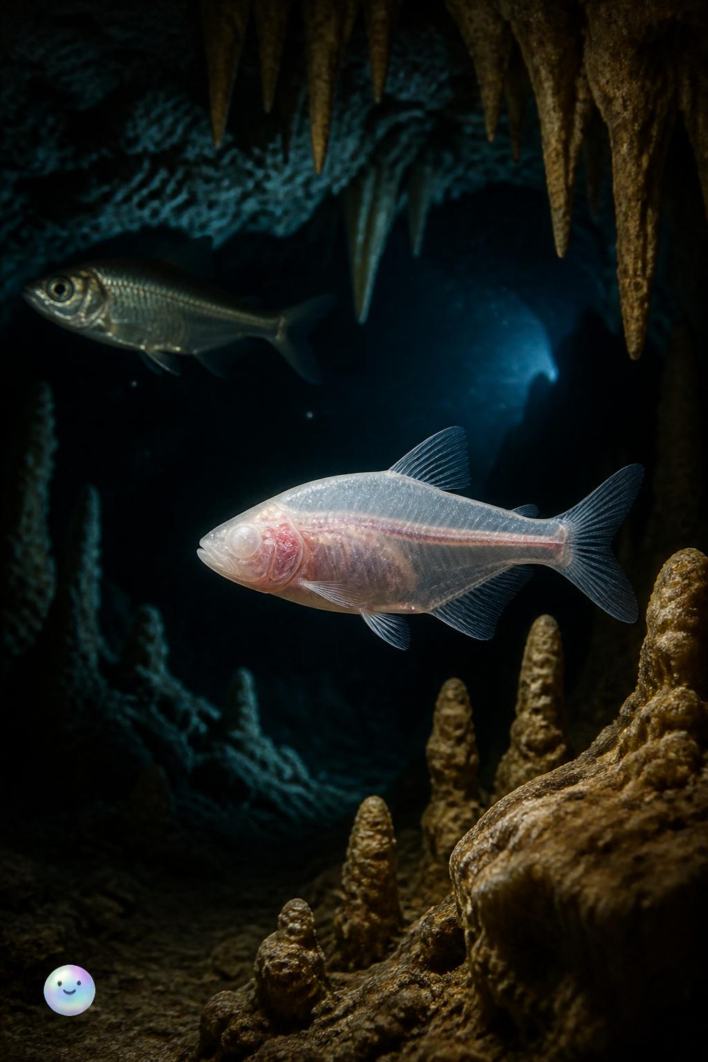 How blind cavefish adapt to pitch black