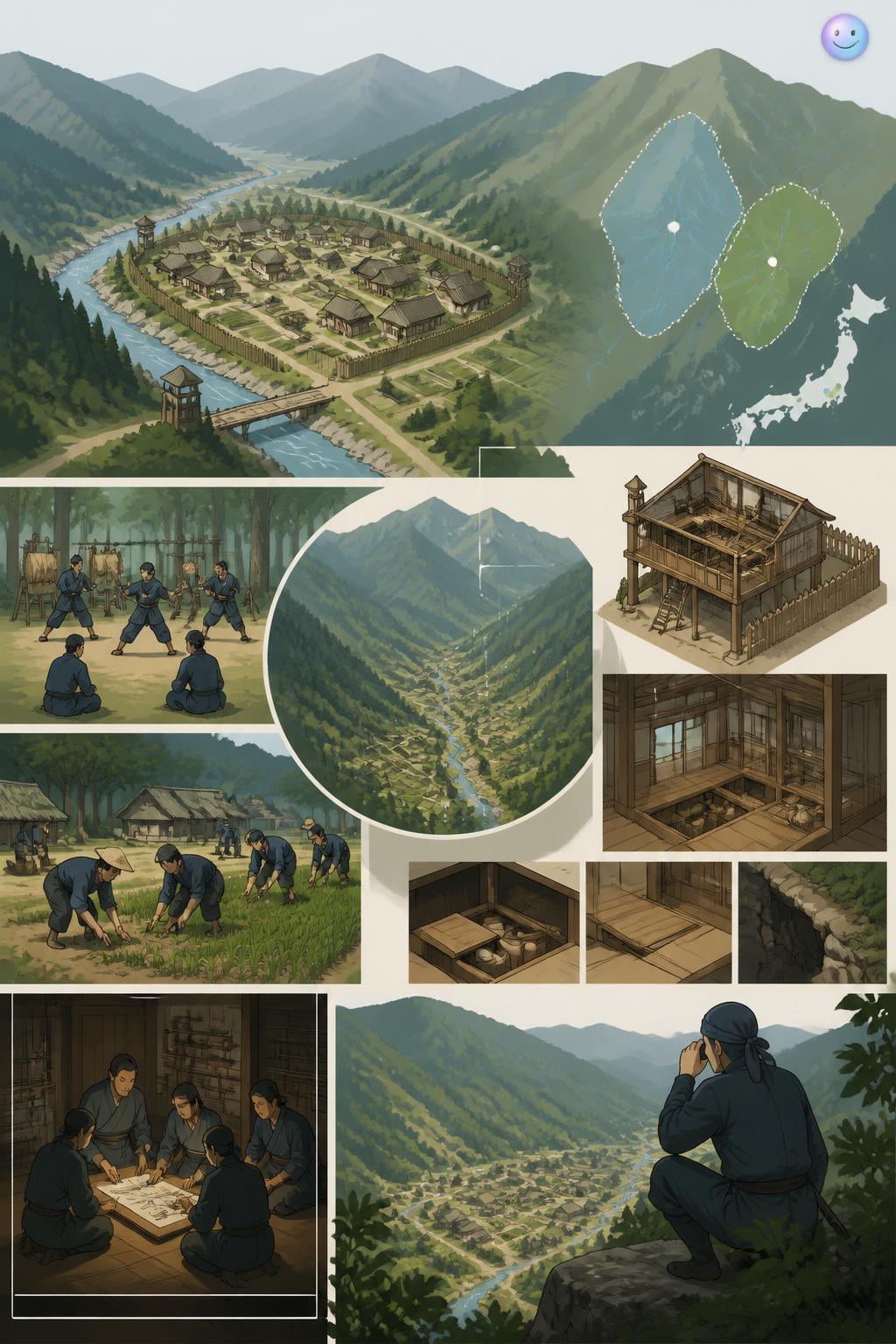The secret strongholds of Iga and Koka