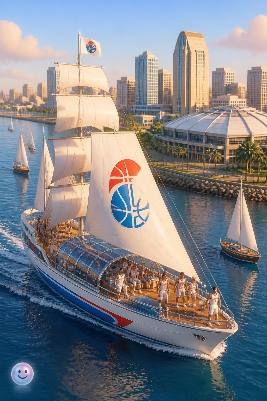 Sailing into San Diego as the Clippers