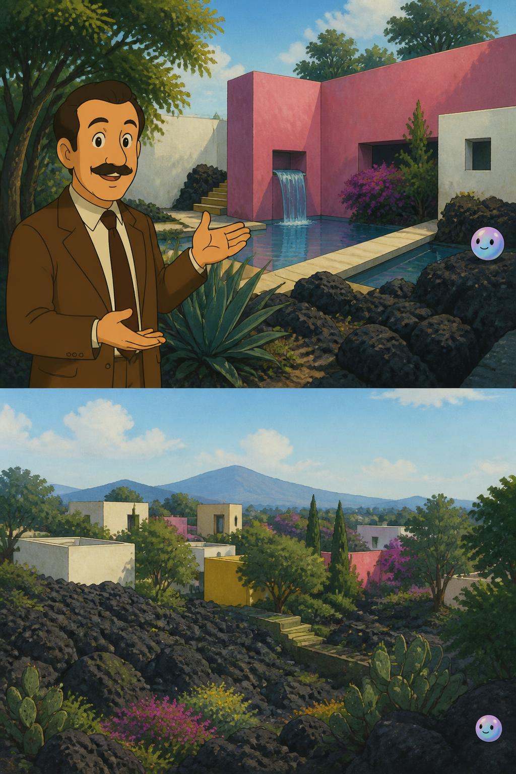 El fraccionamiento de los Jardines del Pedregal