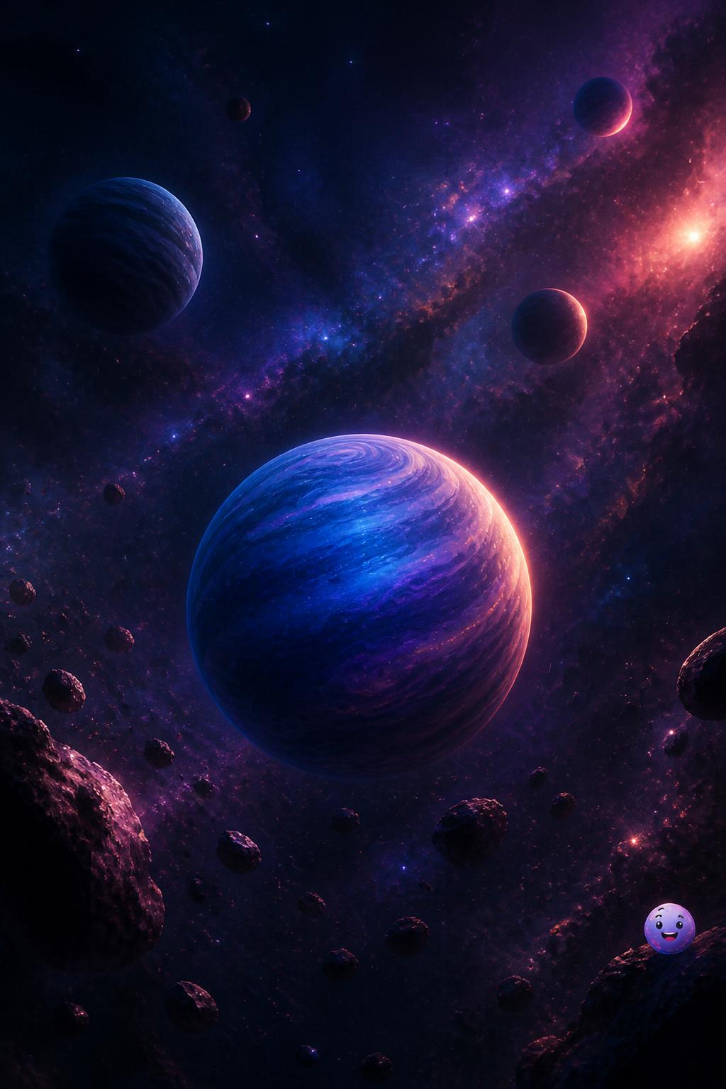 Rogue Planet Drifting Without a Star Image