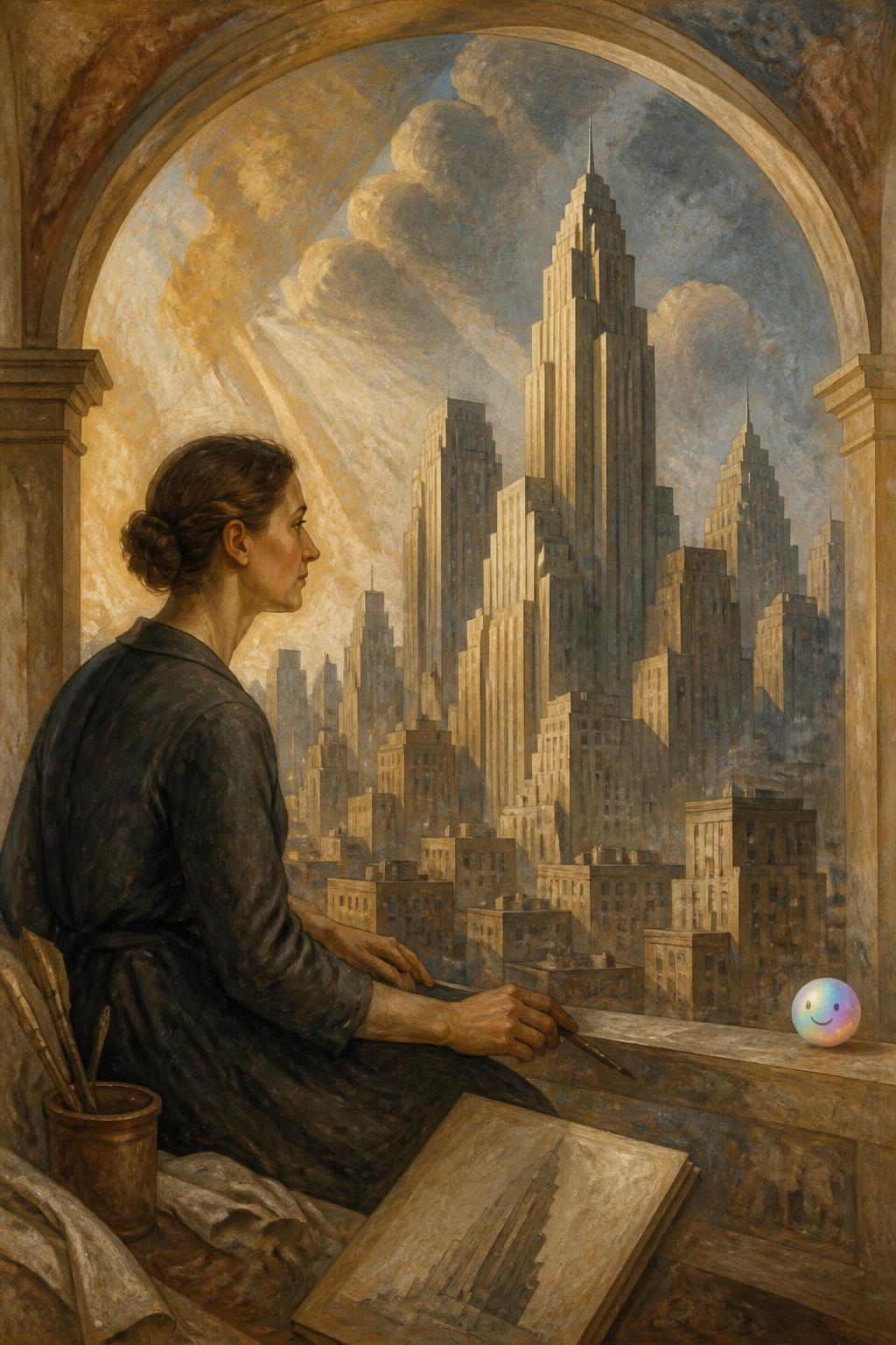 Scaling the heights of Manhattan
