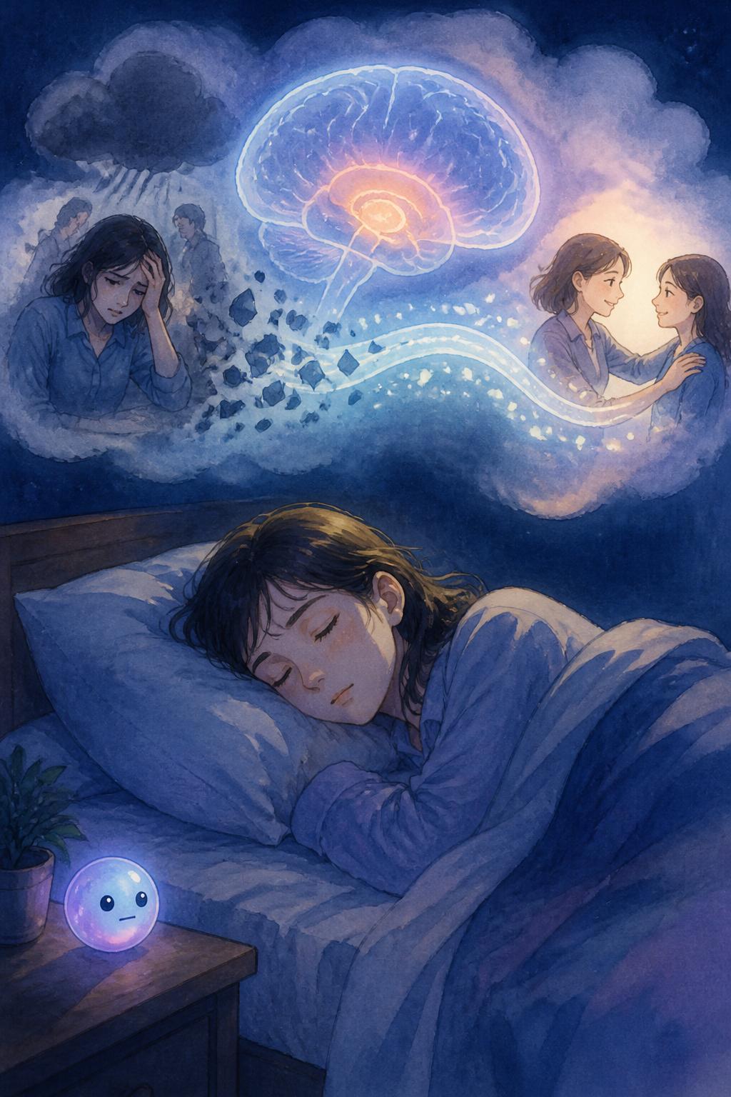 Overnight therapy and noradrenaline