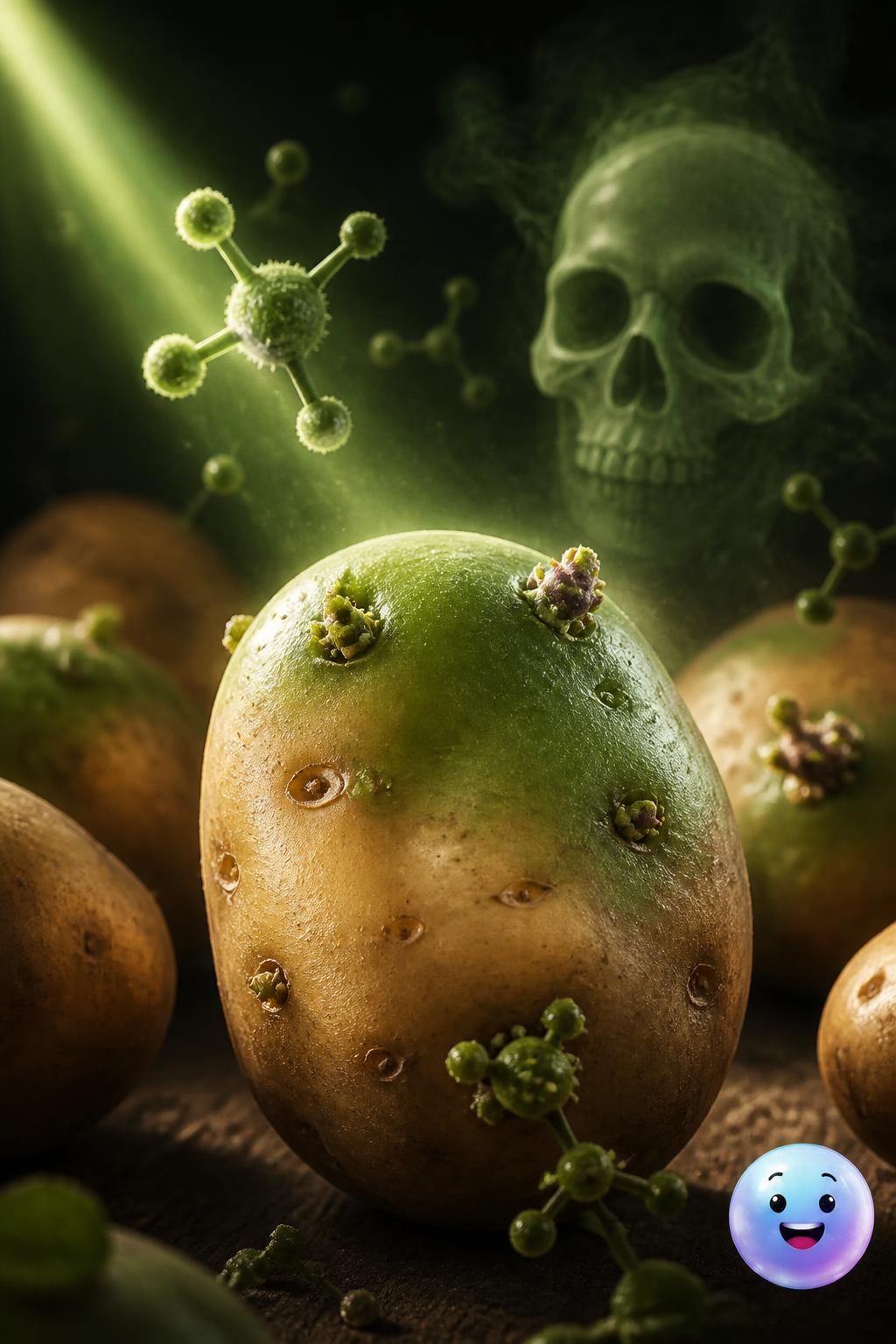 The toxic side of green potatoes