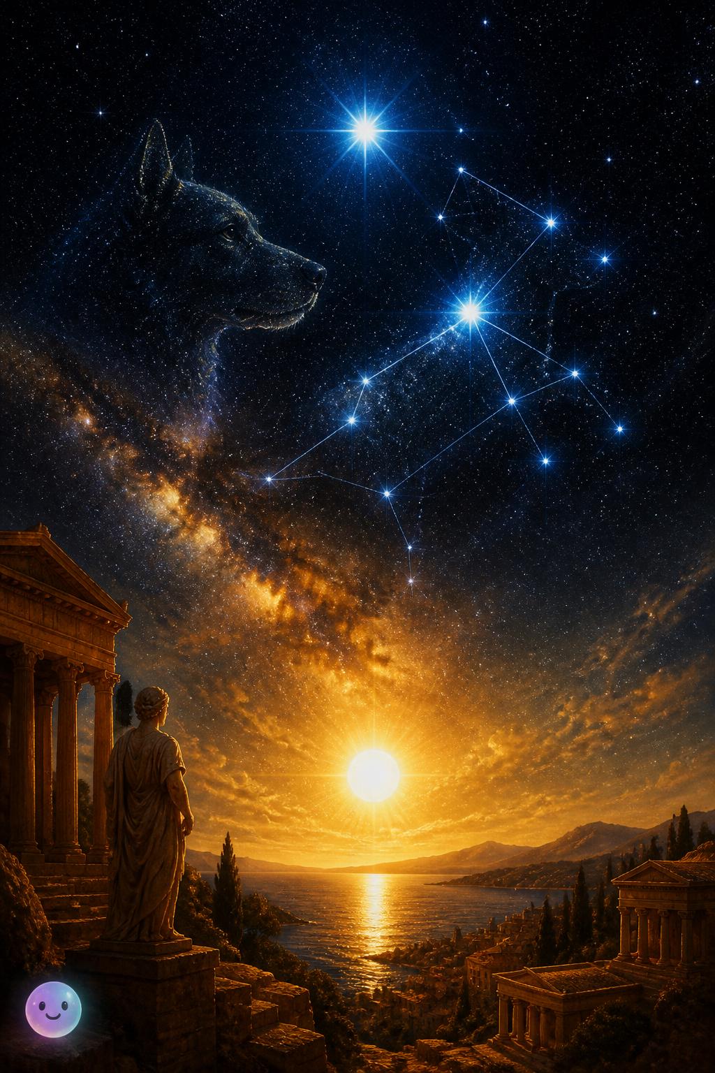 La canícula y la estrella del perro
