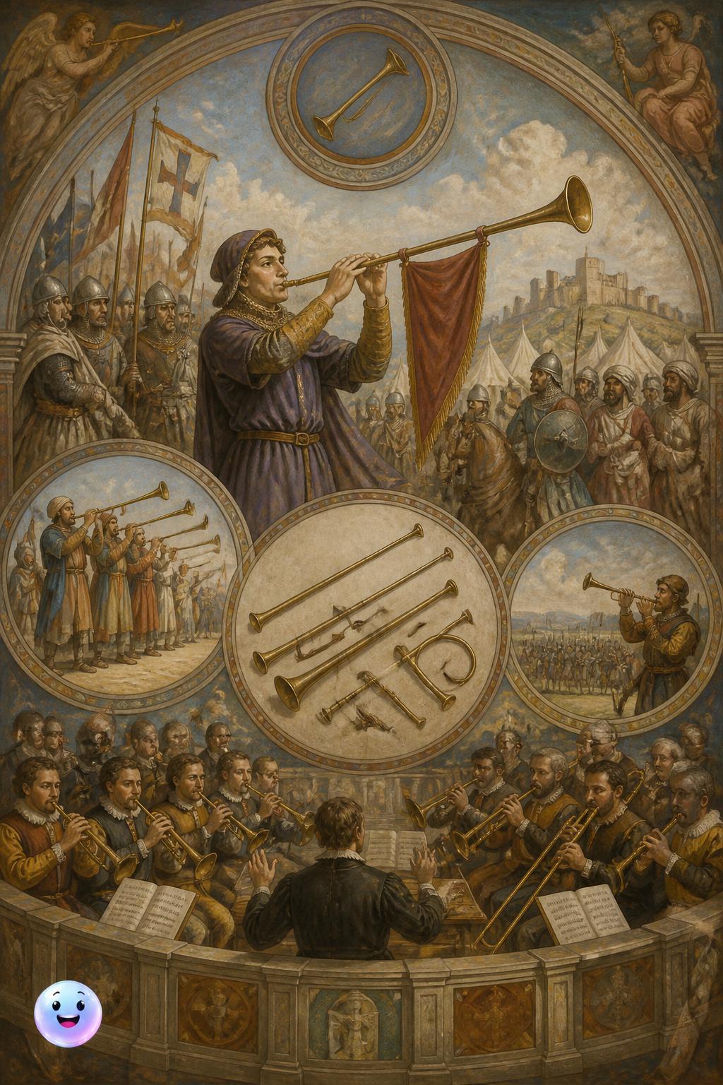The medieval signal corps
