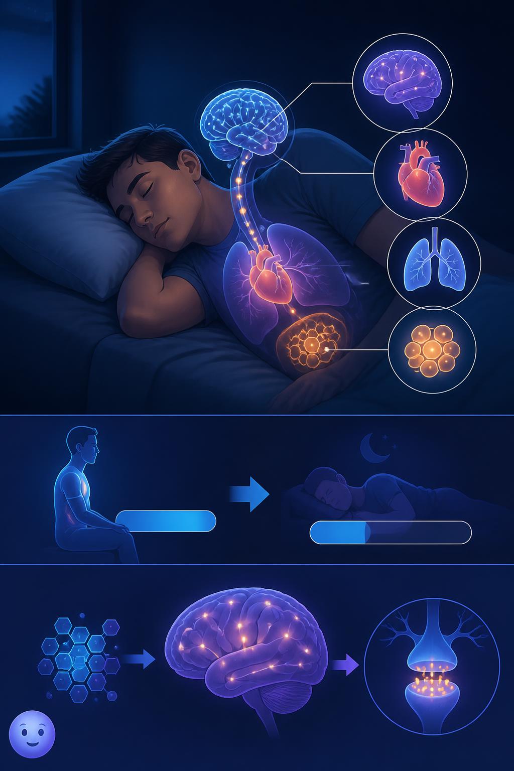 How metabolism behaves while we sleep