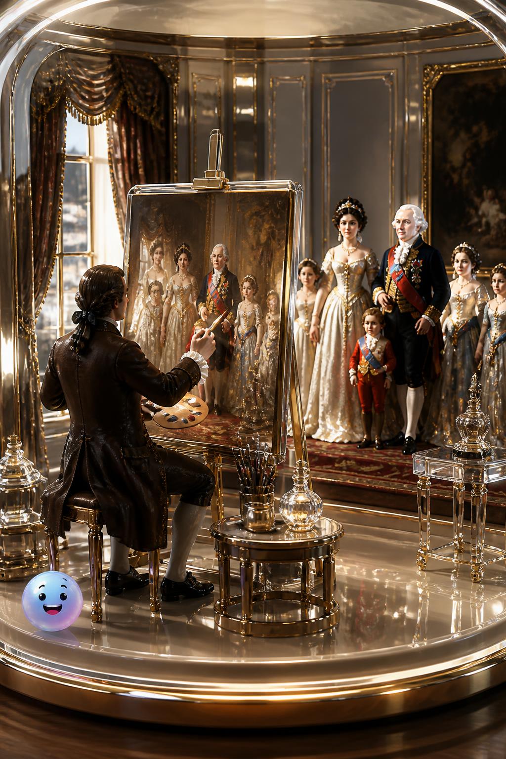 Becoming the king's favorite painter