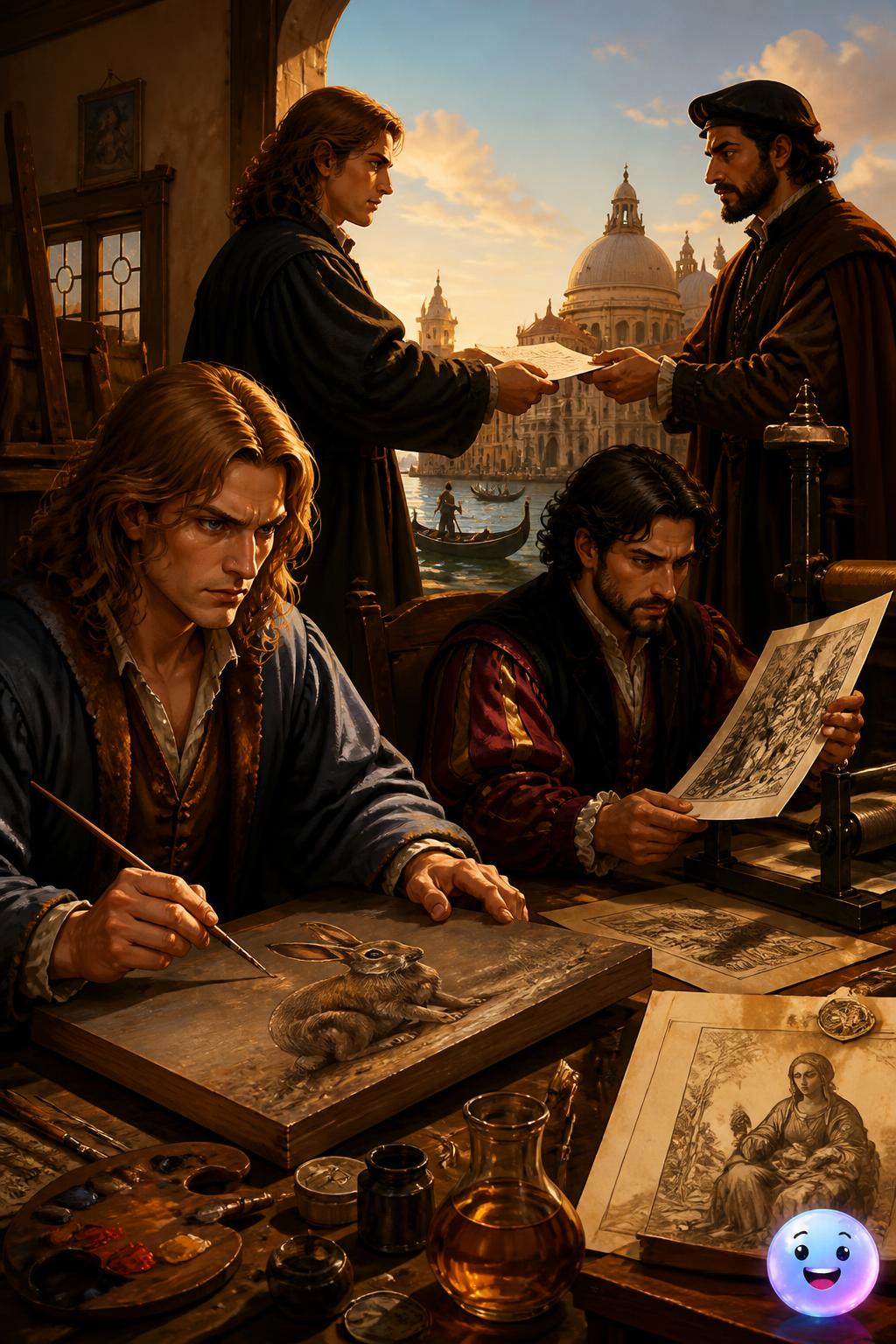 O nascimento da primeira marca registrada da arte