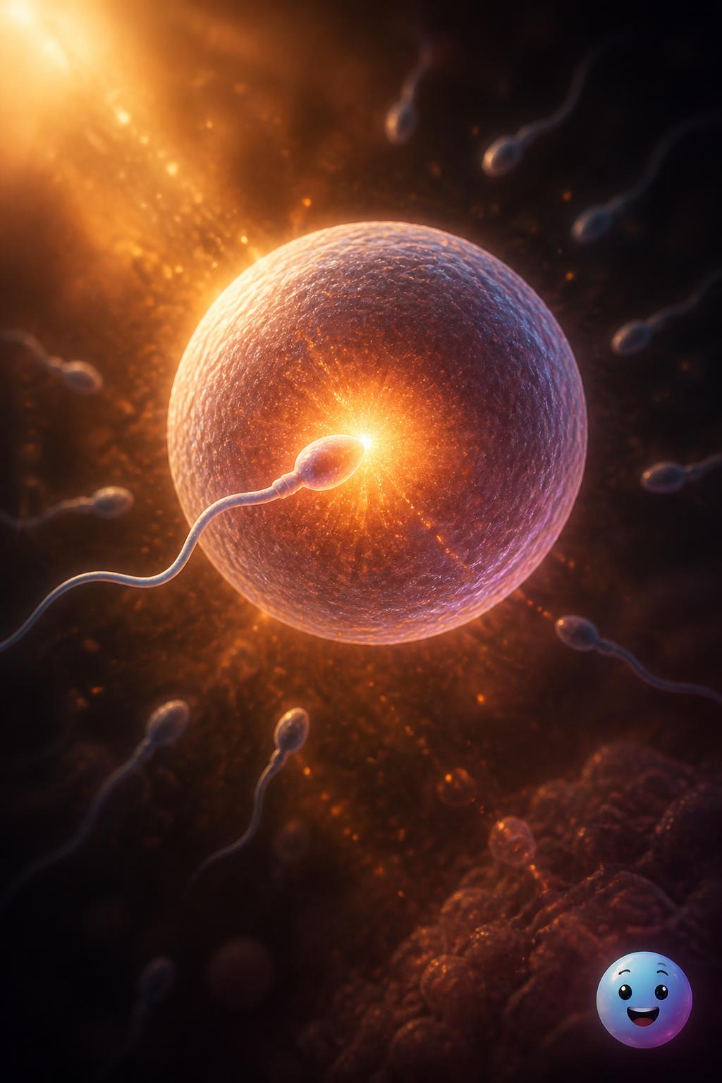The spark of human fertilization