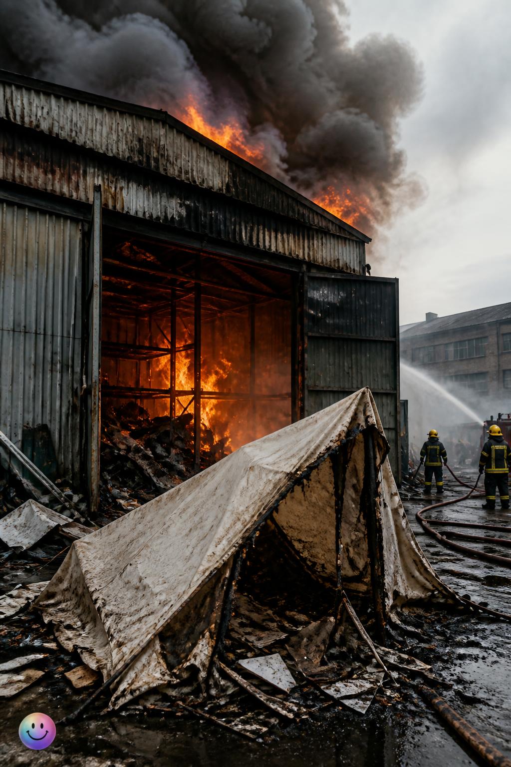 The devastating fire that destroyed iconic masterpieces