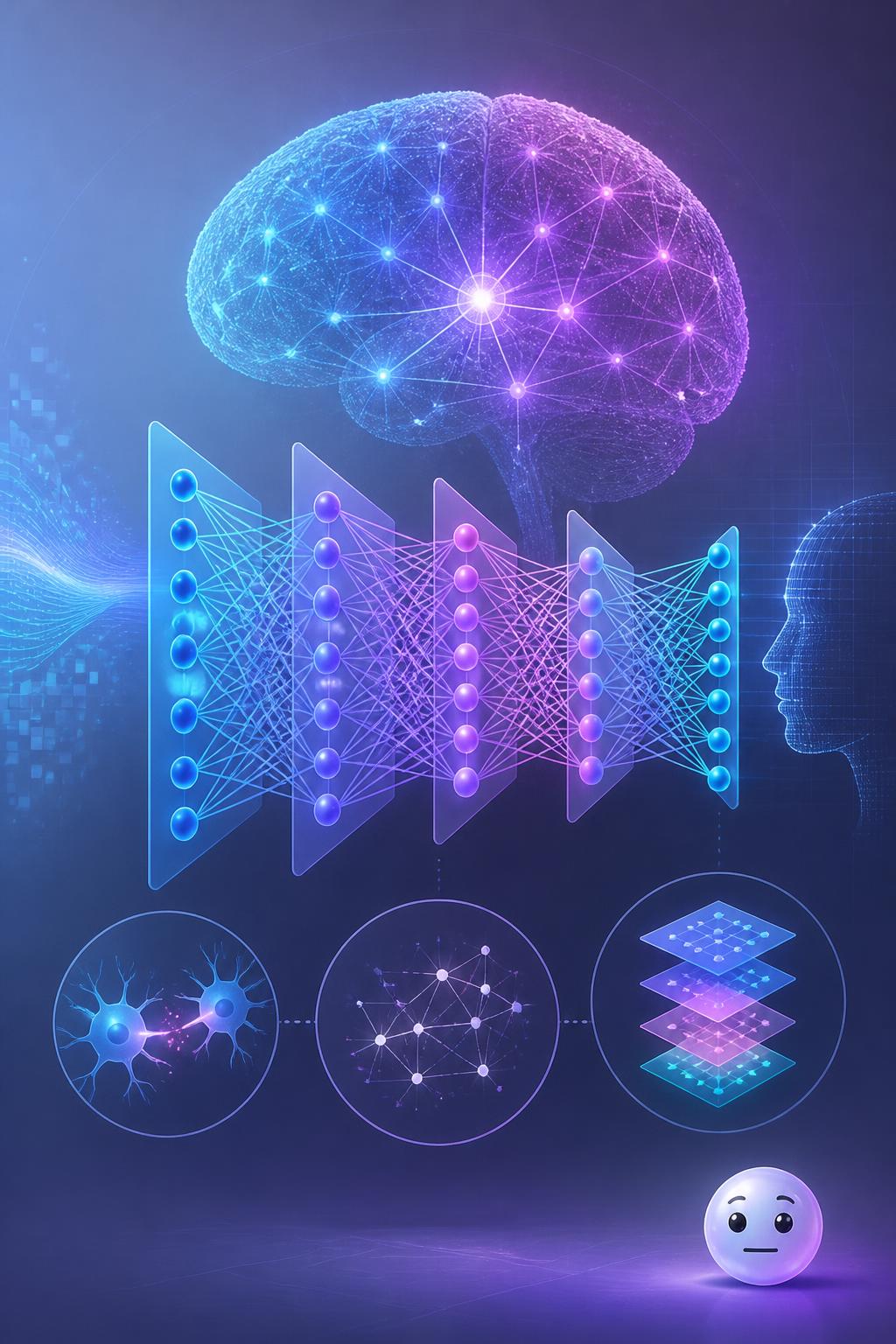 Neural networks mimicking the brain