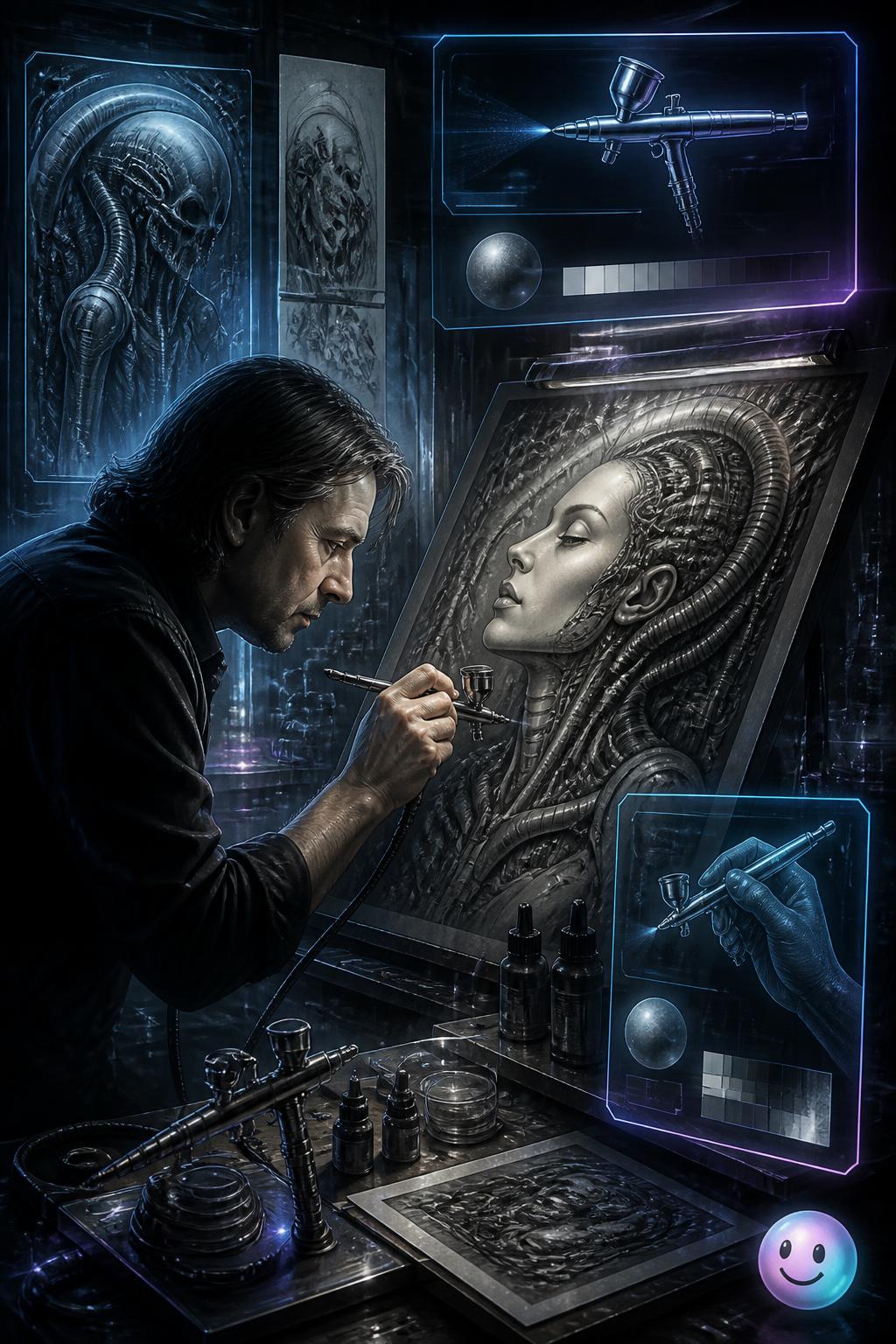 Mastering the airbrush technique