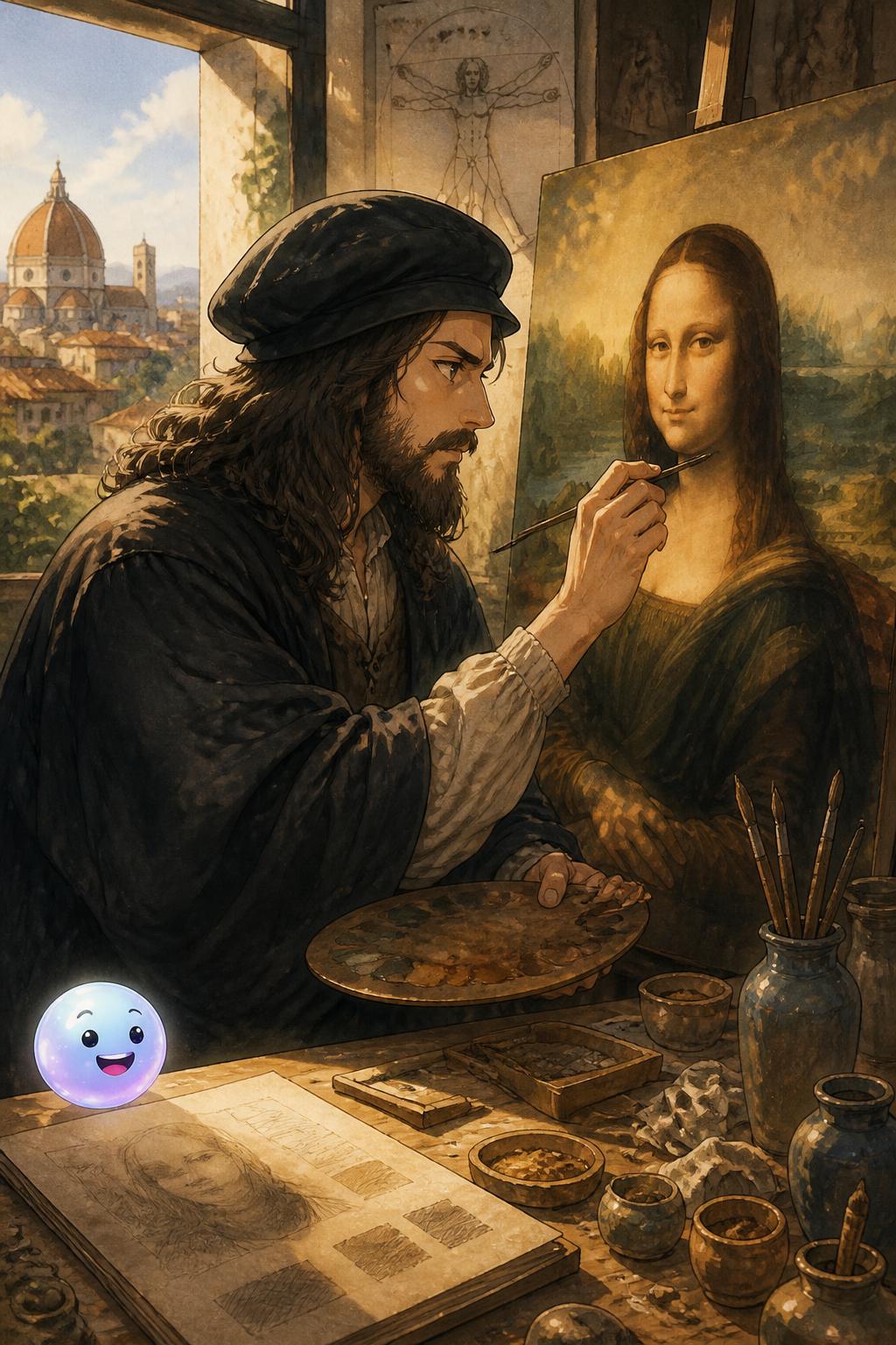 O segredo do esfumado de Leonardo
