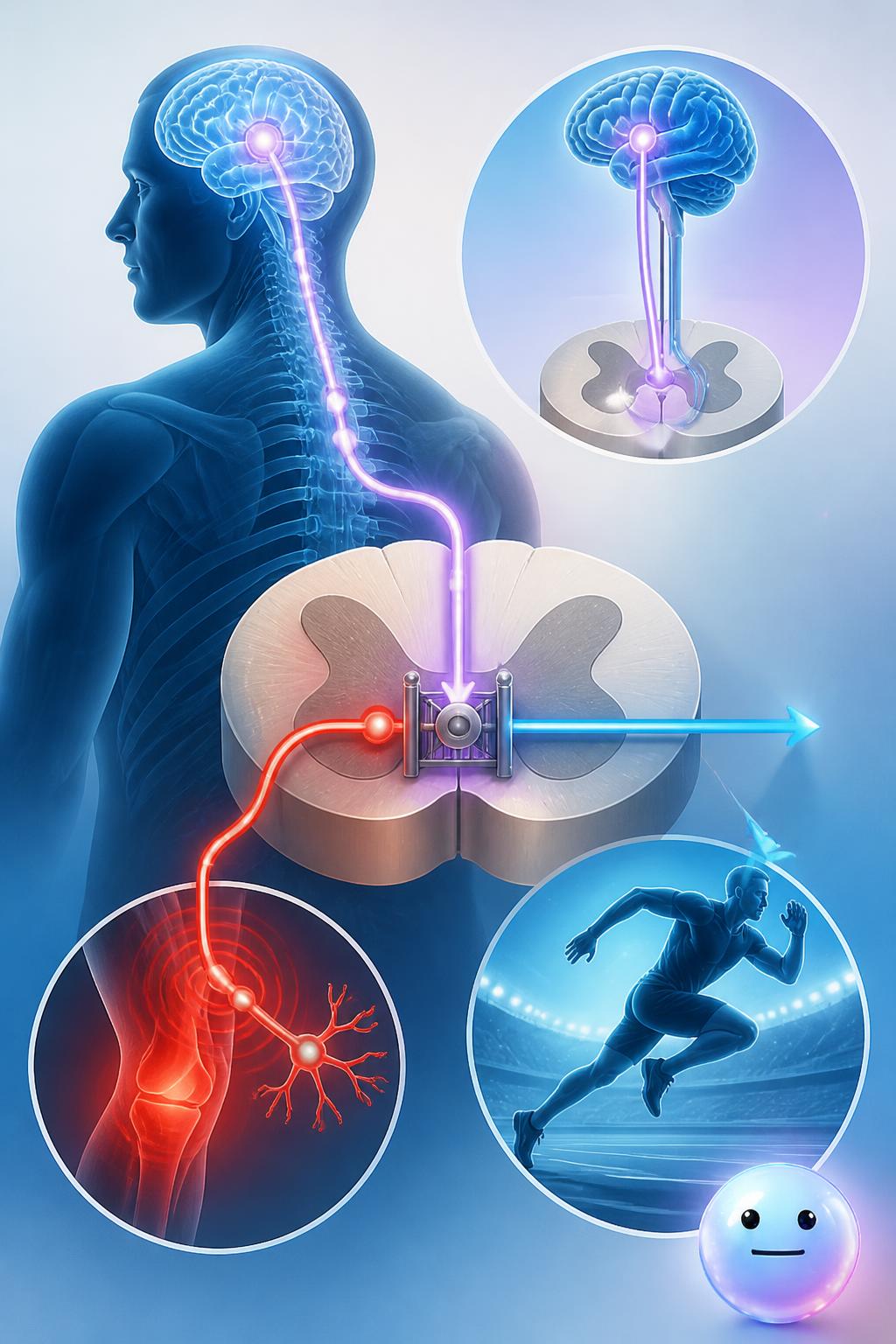 Turning off pain with the gate control theory