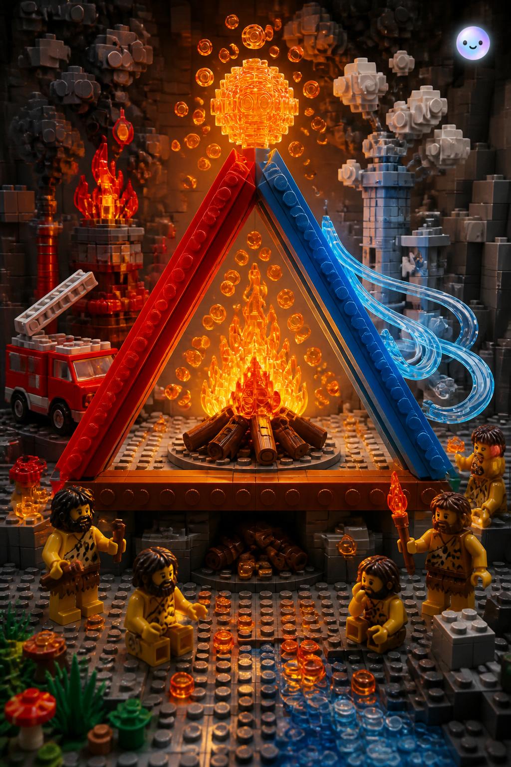 The classic fire triangle