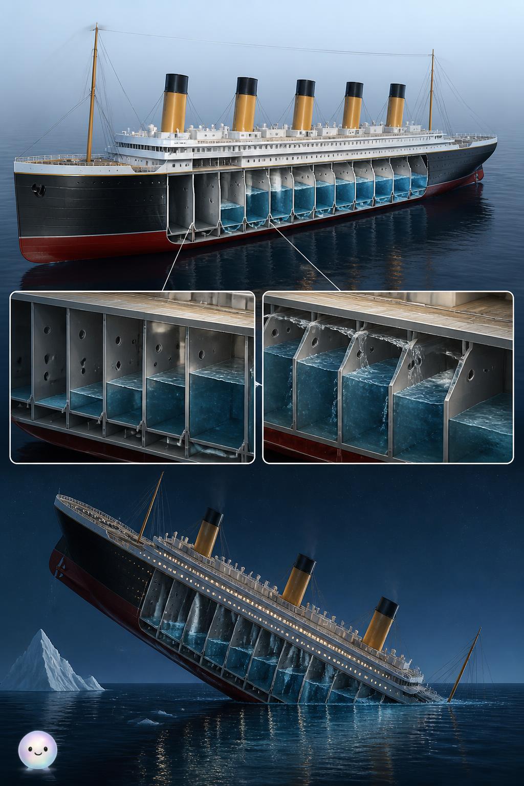 The myth of the watertight bulkheads