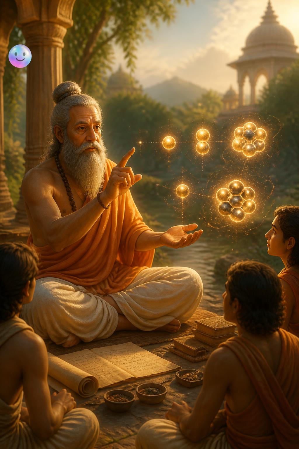 Dust motes and Indian philosophy
