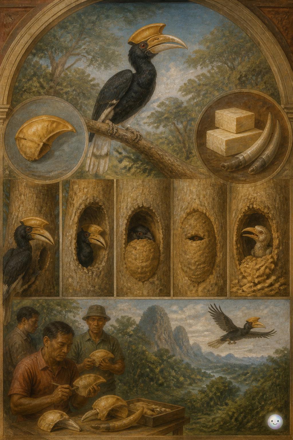 El valor del cálao de yelmo