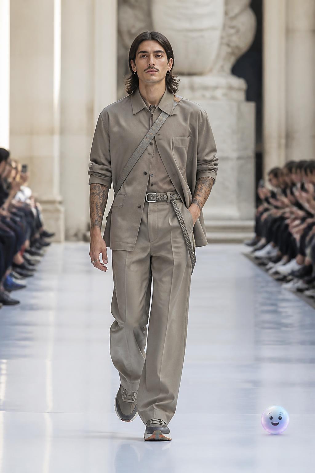 Hector Bellerin and the runway