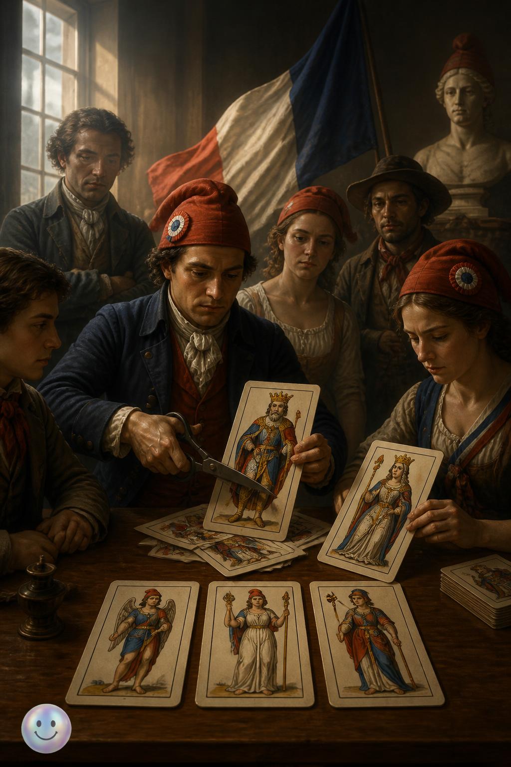 Banning kings and queens from playing cards
