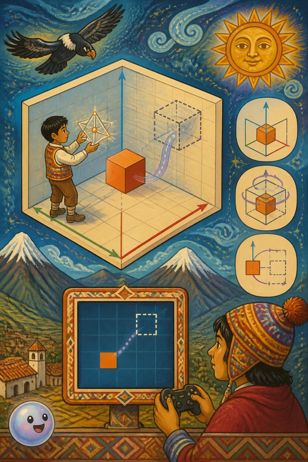 Playing games in four dimensions