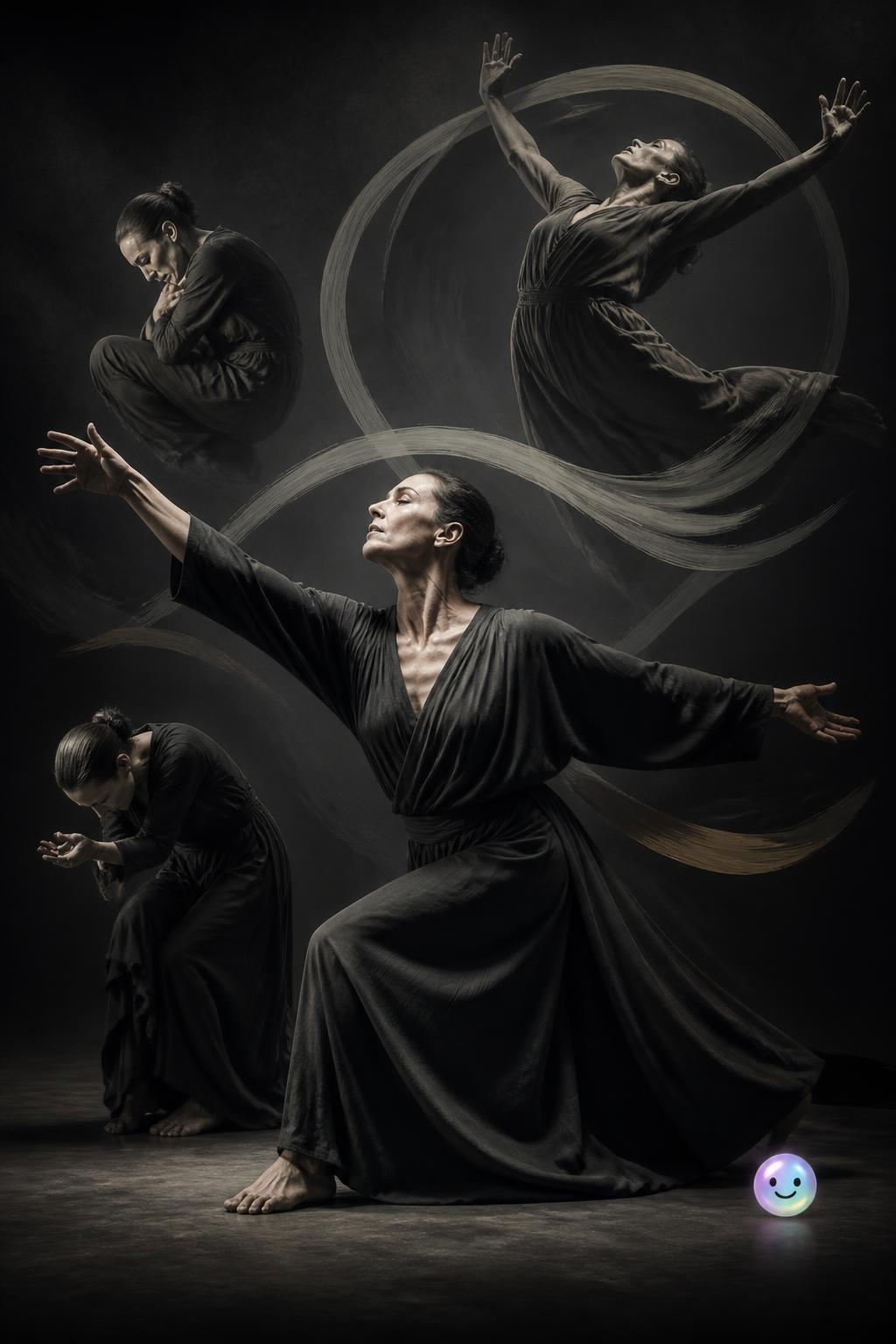 La gravedad y la contracción de Martha Graham