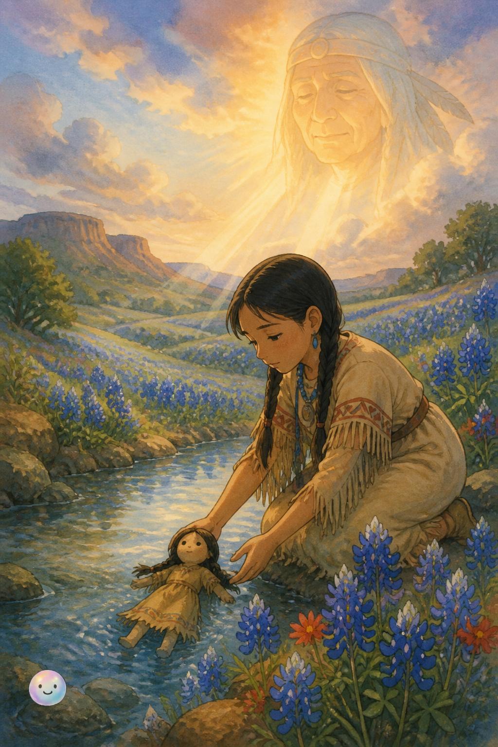 The Comanche legend of the flower